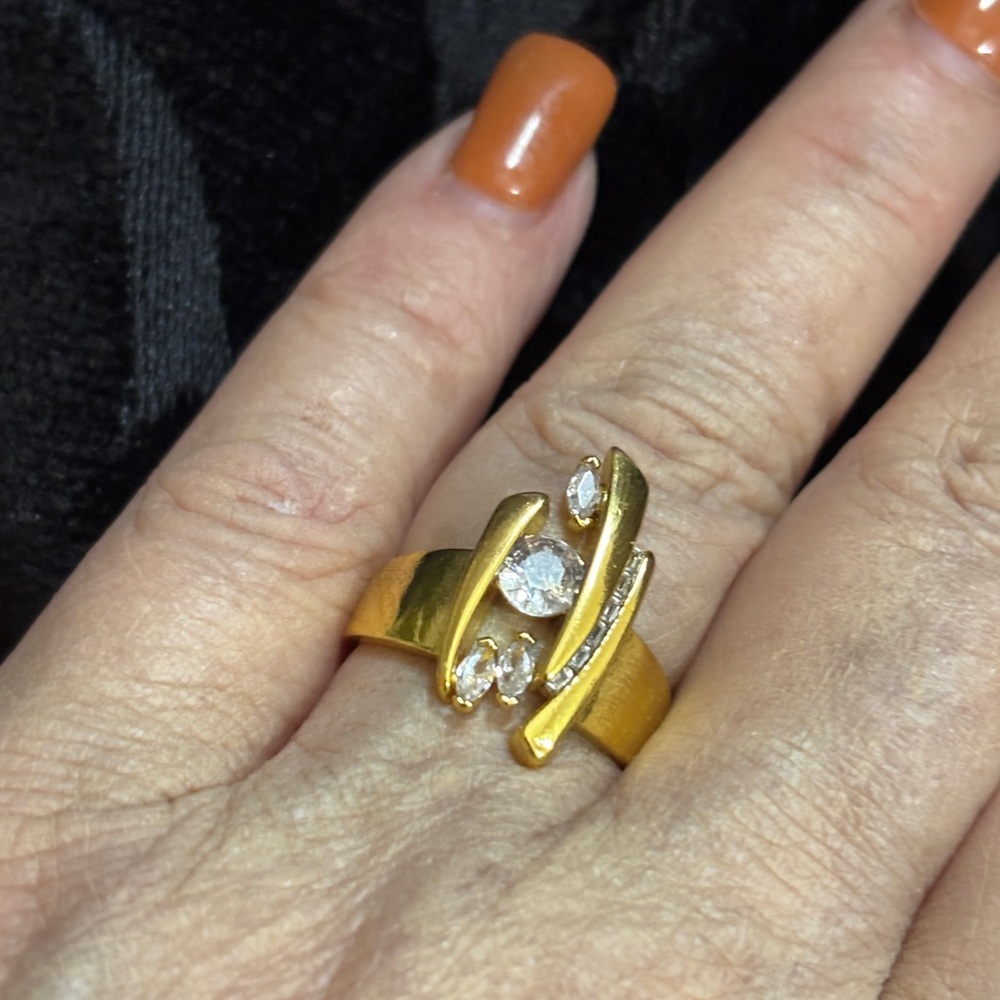 ELEGANT ABSTRACT LADIES RING 6,7,8,9,10 - Picture 16 of 16